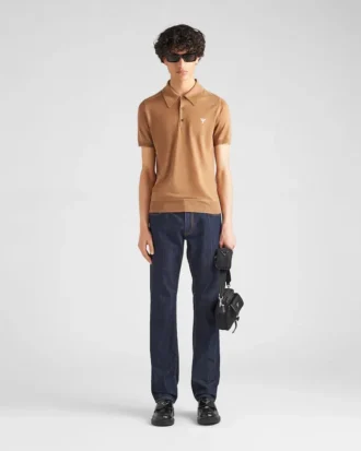Pantalones de mezclilla elástica