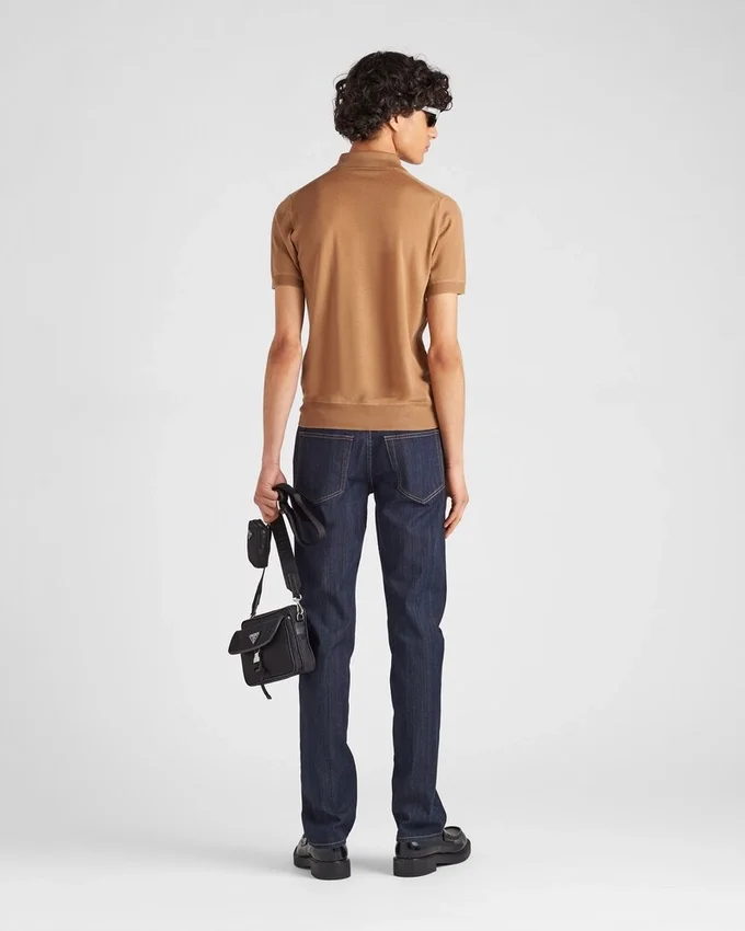 Pantalones de mezclilla elástica Pantalones de mezclilla elástica