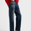 Pantalones de mezclilla lavada de cinco bolsillos Pantalones de mezclilla lavada de cinco bolsillos