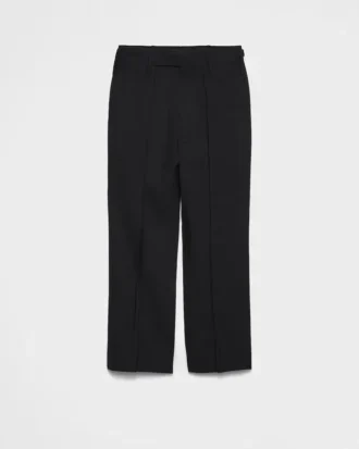 Pantalones de mohair y seda