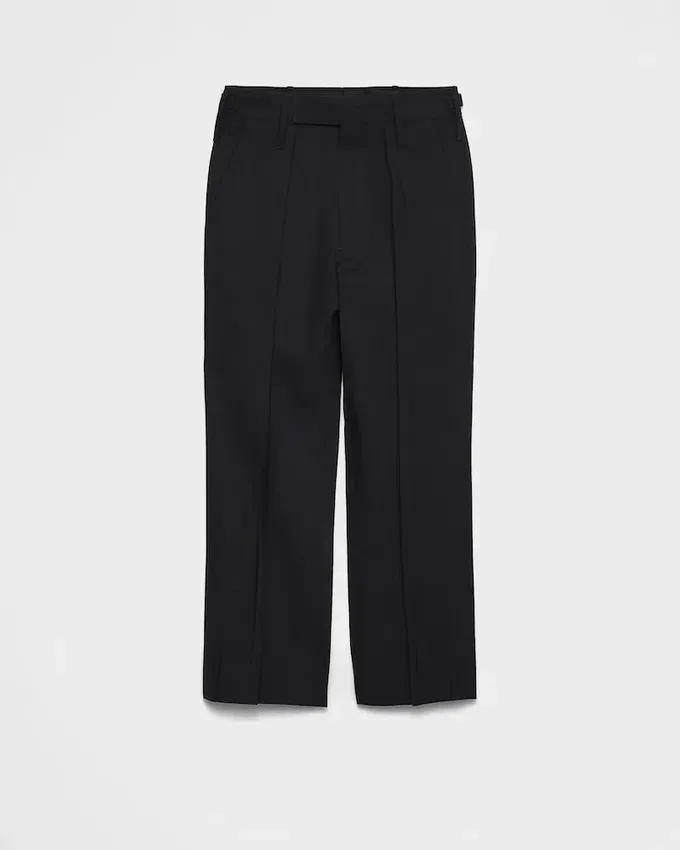 Pantalones de mohair y seda Pantalones de mohair y seda