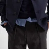Pantalones de mohair y seda Pantalones de mohair y seda