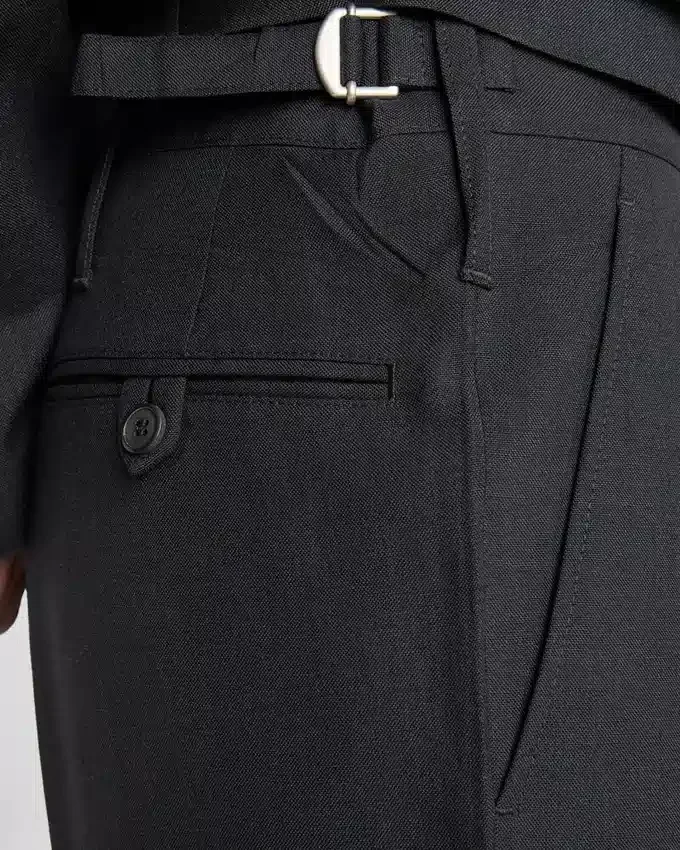 Pantalones de mohair y seda Pantalones de mohair y seda