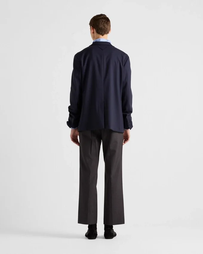 Pantalones de mohair y seda Pantalones de mohair y seda