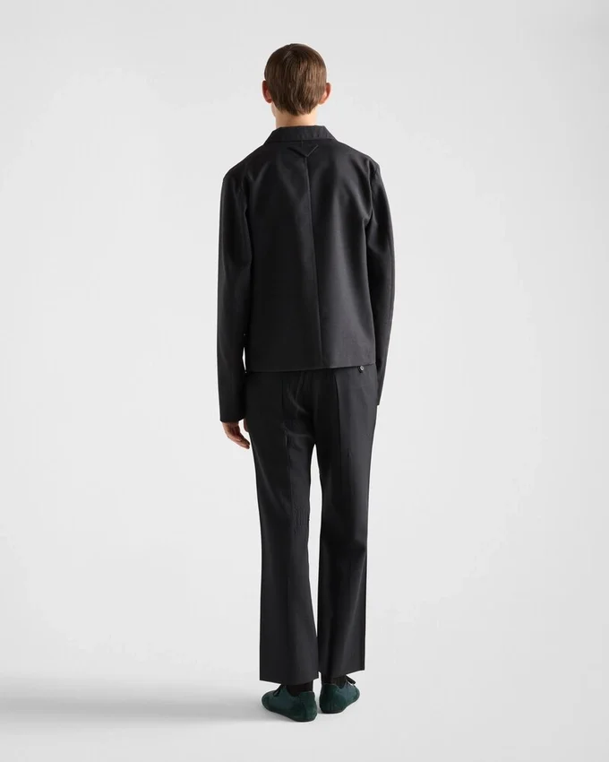 Pantalones de mohair y seda Pantalones de mohair y seda