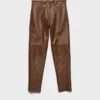 Pantalones de piel napa