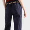 Pantalones de popelín de algodón Pantalones de popelín de algodón