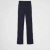 Pantalones de popelín elástico Pantalones de popelín elástico
