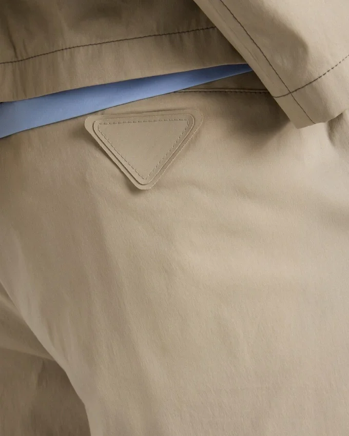 Pantalones de popelín elástico Pantalones de popelín elástico