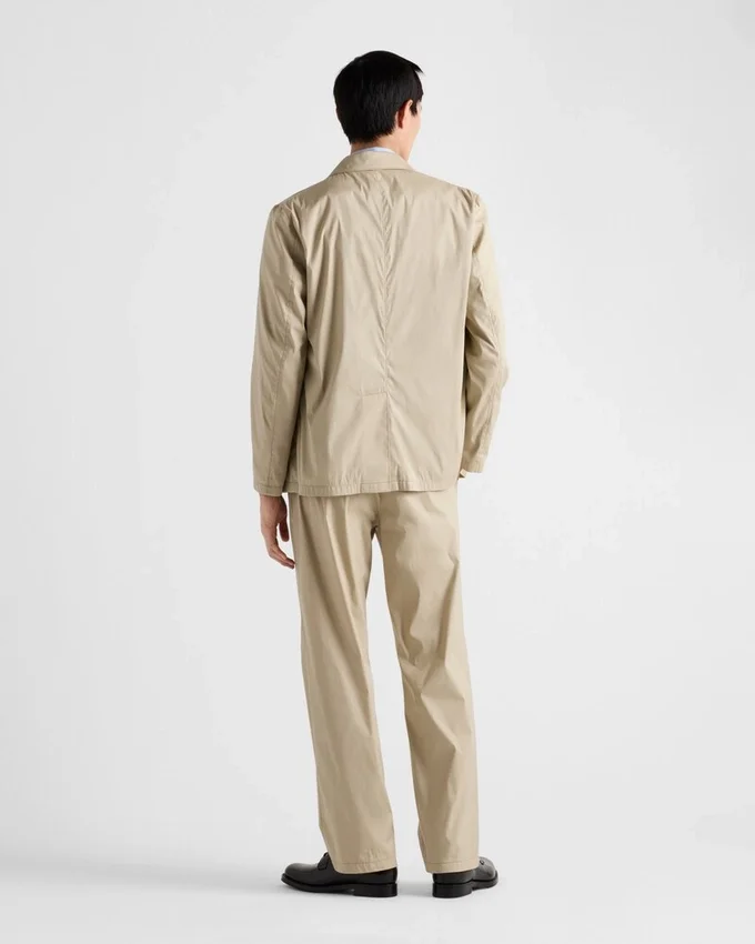 Pantalones de popelín elástico Pantalones de popelín elástico