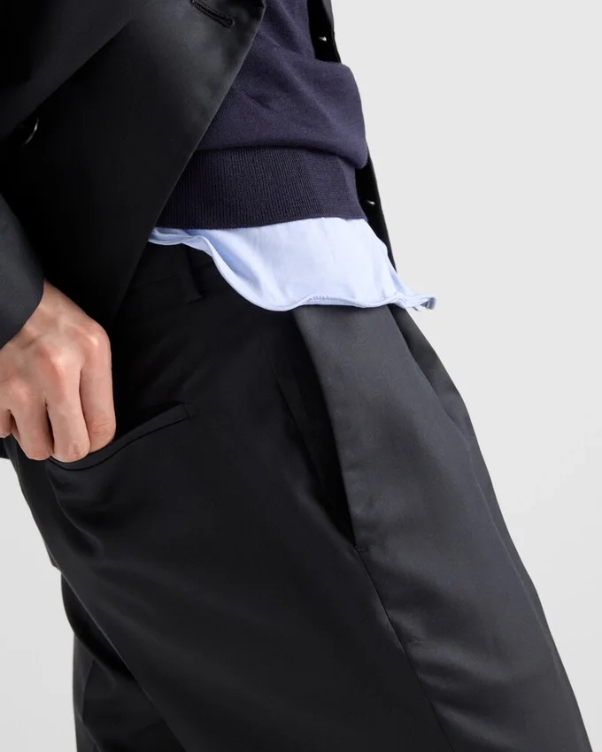 Pantalones de seda Pantalones de seda