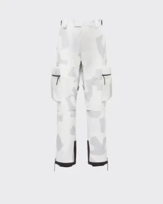 Pantalones de snowboard de tejido técnico estampado
