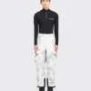 Pantalones de snowboard de tejido técnico estampado Pantalones de snowboard de tejido técnico estampado