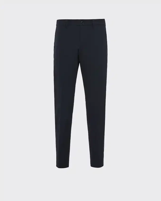 Pantalones de tejido técnico elástico Pantalones de tejido técnico elástico