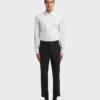 Pantalones de tejido técnico elástico Pantalones de tejido técnico elástico