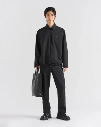 Pantalones de tejido técnico elástico