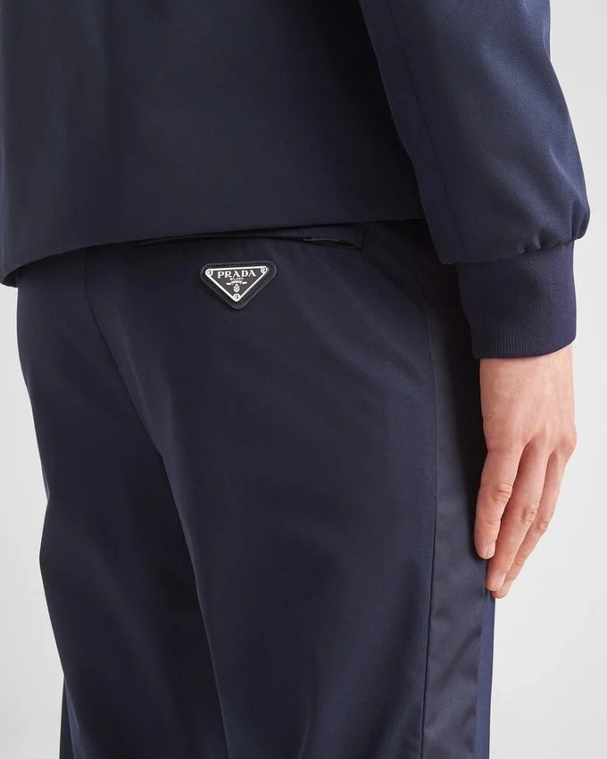 Pantalones de tejido técnico elástico Pantalones de tejido técnico elástico