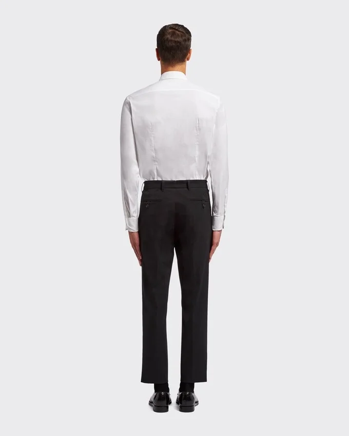 Pantalones de tejido técnico elástico Pantalones de tejido técnico elástico