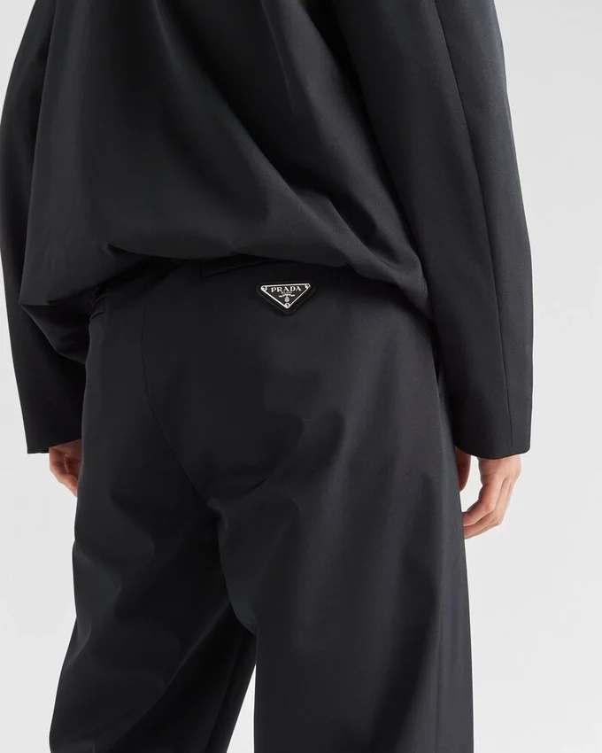 Pantalones de tejido técnico elástico Pantalones de tejido técnico elástico