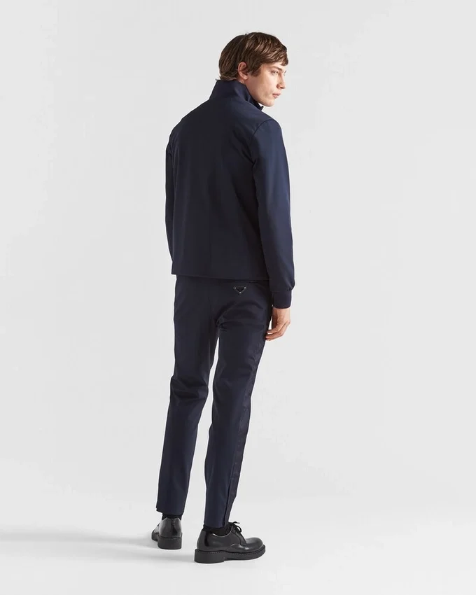 Pantalones de tejido técnico elástico Pantalones de tejido técnico elástico