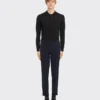 Pantalones de tejido técnico ligeramente elástico Pantalones de tejido técnico ligeramente elástico