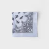 Pañuelo de batista estampado