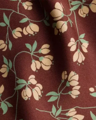 Pañuelo de sarga de seda estampado