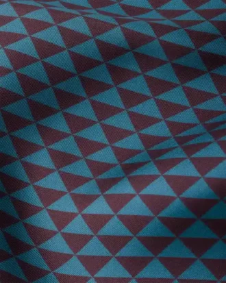 Pañuelo de sarga de seda estampado Pañuelo de sarga de seda estampado