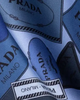 Pañuelo de sarga estampado 55