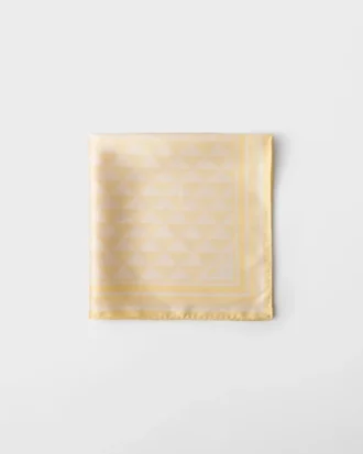 Pañuelo de seda jacquard 55 Pañuelo de seda jacquard 55