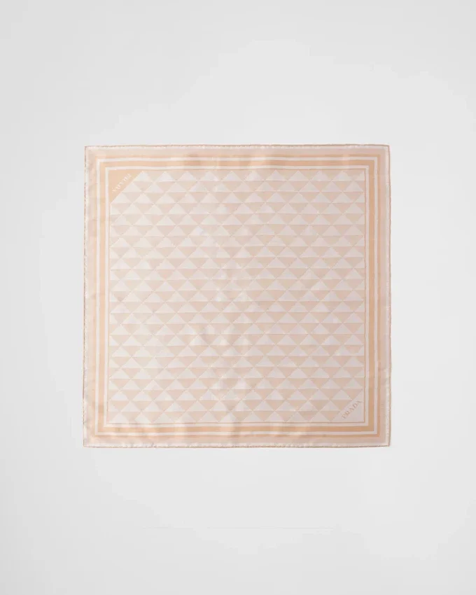 Pañuelo de seda jacquard 55 Pañuelo de seda jacquard 55
