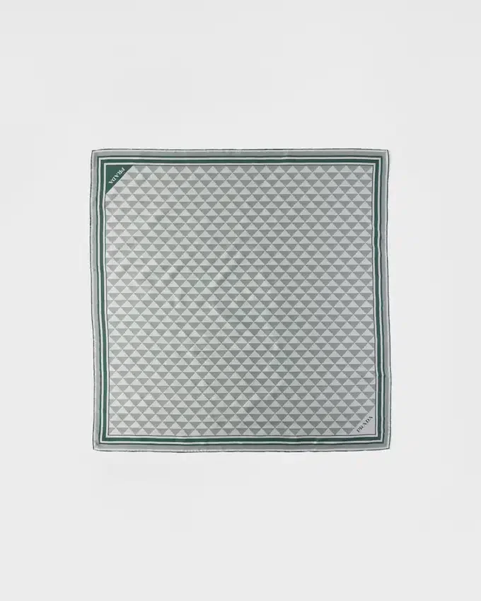 Pañuelo de seda jacquard 55 Pañuelo de seda jacquard 55