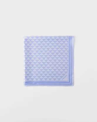 Pañuelo de seda jacquard 90 Pañuelo de seda jacquard 90