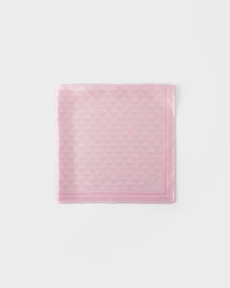 Pañuelo de seda jacquard 90 Pañuelo de seda jacquard 90