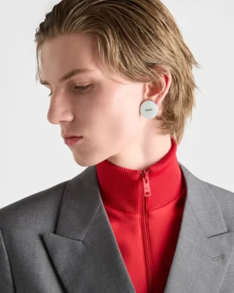 Pendiente de metal esmaltado Pendiente de metal esmaltado