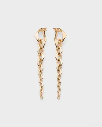 Pendientes colgantes Eternal Gold – Oro amarillo