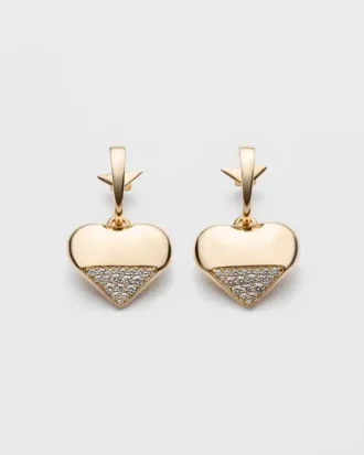 Pendientes colgantes Eternal Gold – Oro amarillo y diamantes Pendientes colgantes Eternal Gold – Oro amarillo y diamantes