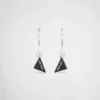 Pendientes colgantes Prada Symbole Pendientes colgantes Prada Symbole