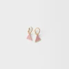 Pendientes de metal esmaltado