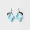 Pendientes de metal y cristal Pendientes de metal y cristal