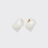 Pendientes de plata con conchas