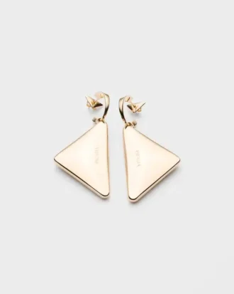 Pendientes largos medianos Eternal Gold en oro amarillo