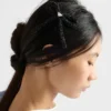 Pinza para el cabello con cristales Pinza para el cabello con cristales