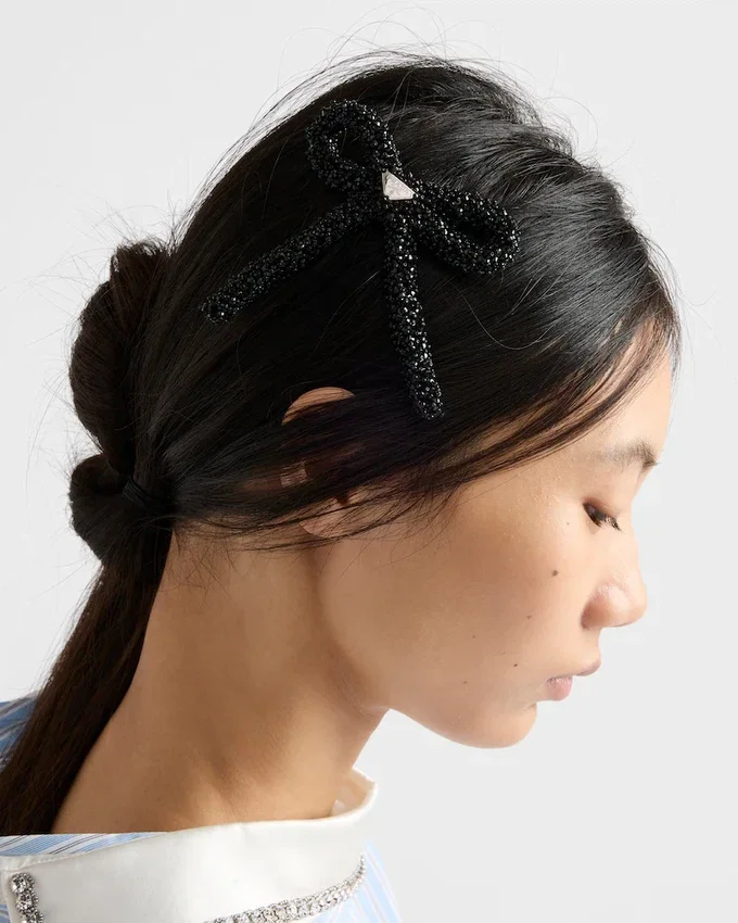 Pinza para el cabello con cristales Pinza para el cabello con cristales