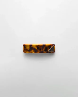 Pinza para el cabello de plexiglás
