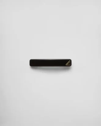 Pinza para el cabello de plexiglás