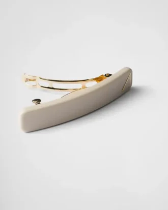 Pinza para el cabello de plexiglás