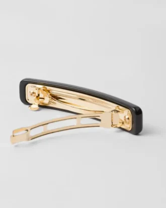 Pinza para el cabello de plexiglás