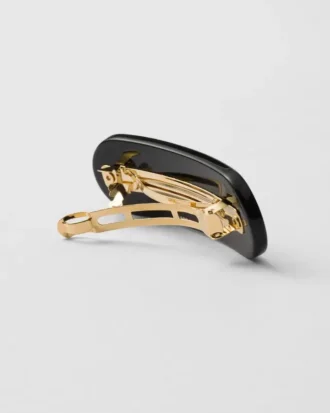 Pinza para el cabello de plexiglás