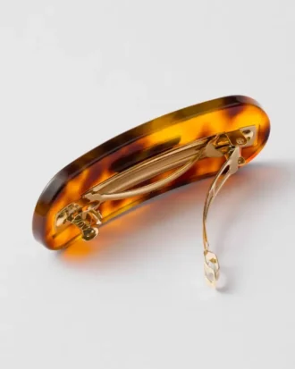 Pinza para el cabello de plexiglás